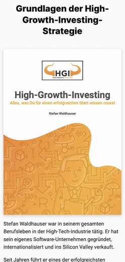 E-book on the High-Growth-Investing Strategy: The basics of High-Growth-Investing